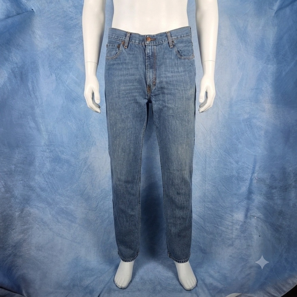 Levis 569 Loose Straight Leg Jeans Mens 36x36 Blue Denim Mid Wash 569-0125